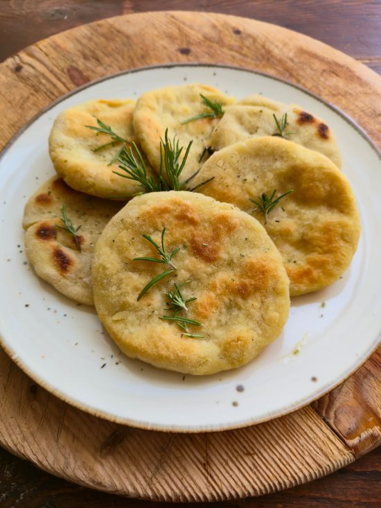 focaccine in padella senza glutine