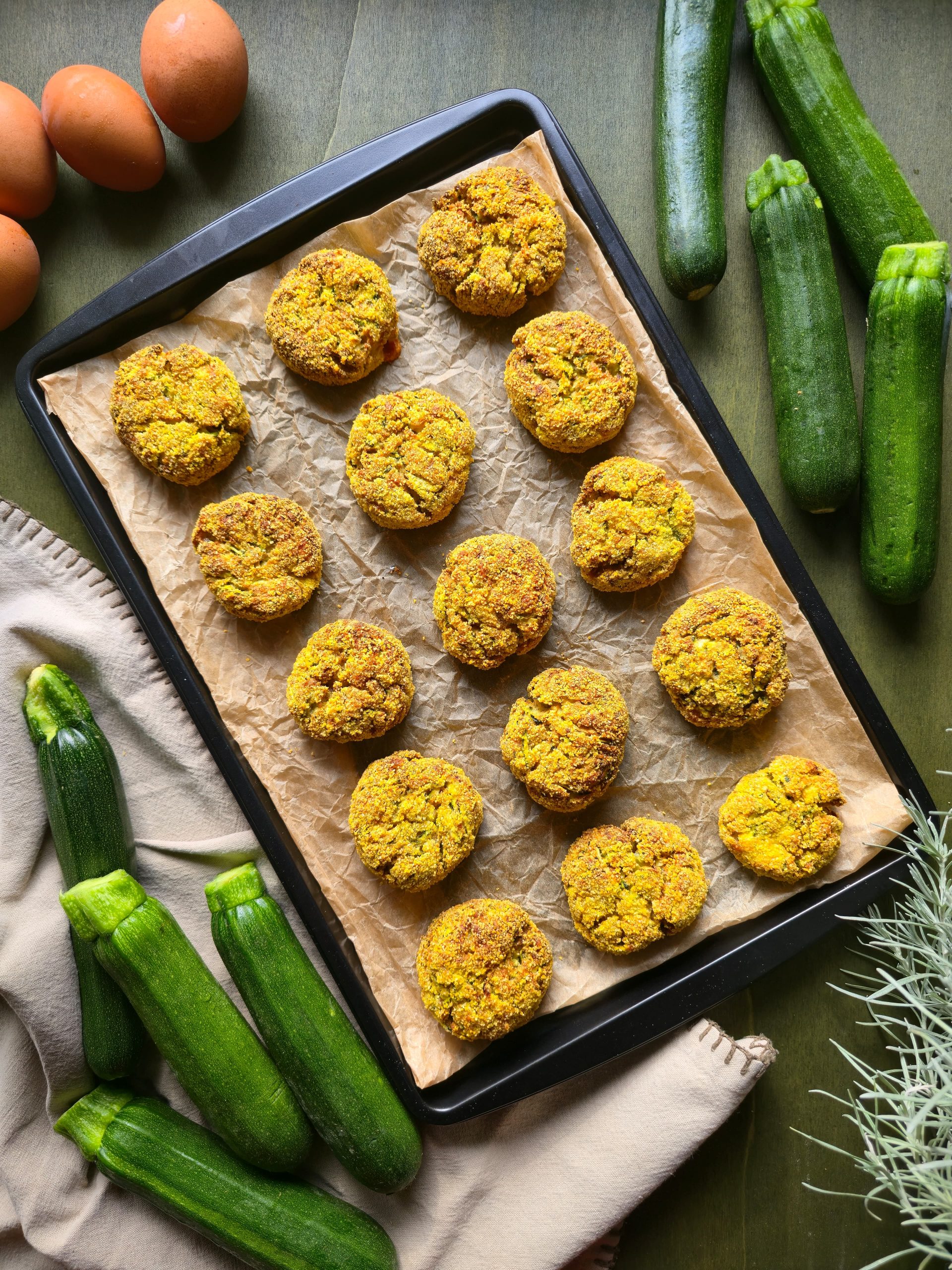 polpette di zucchine e ricotta glutenfree